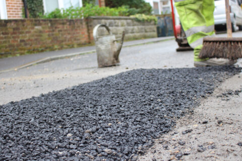 Pothole Repairs & Filling Specialists in Yeovil